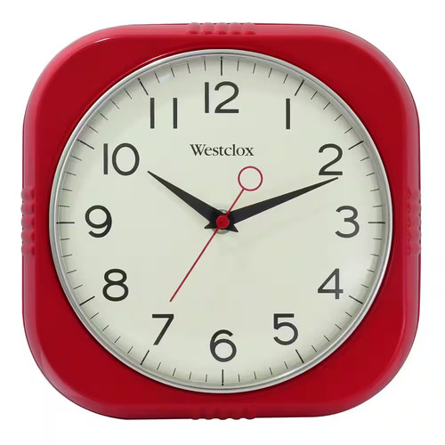32948r westclox red - westclox, 9.5"
