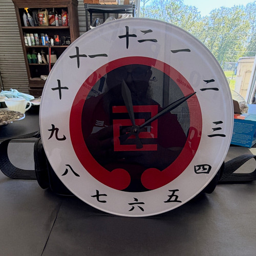 Japanese round analog hanging - japanese,